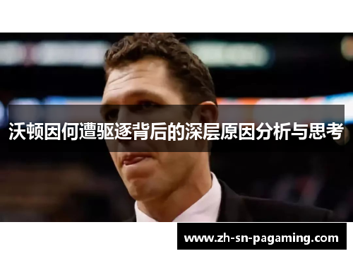 沃顿因何遭驱逐背后的深层原因分析与思考