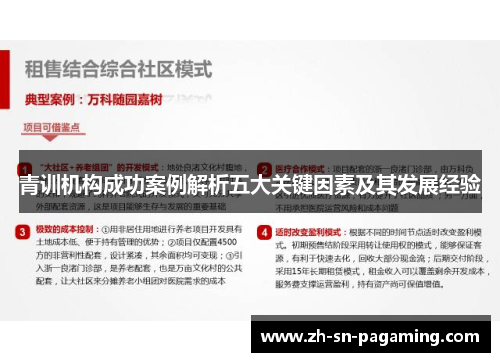 青训机构成功案例解析五大关键因素及其发展经验